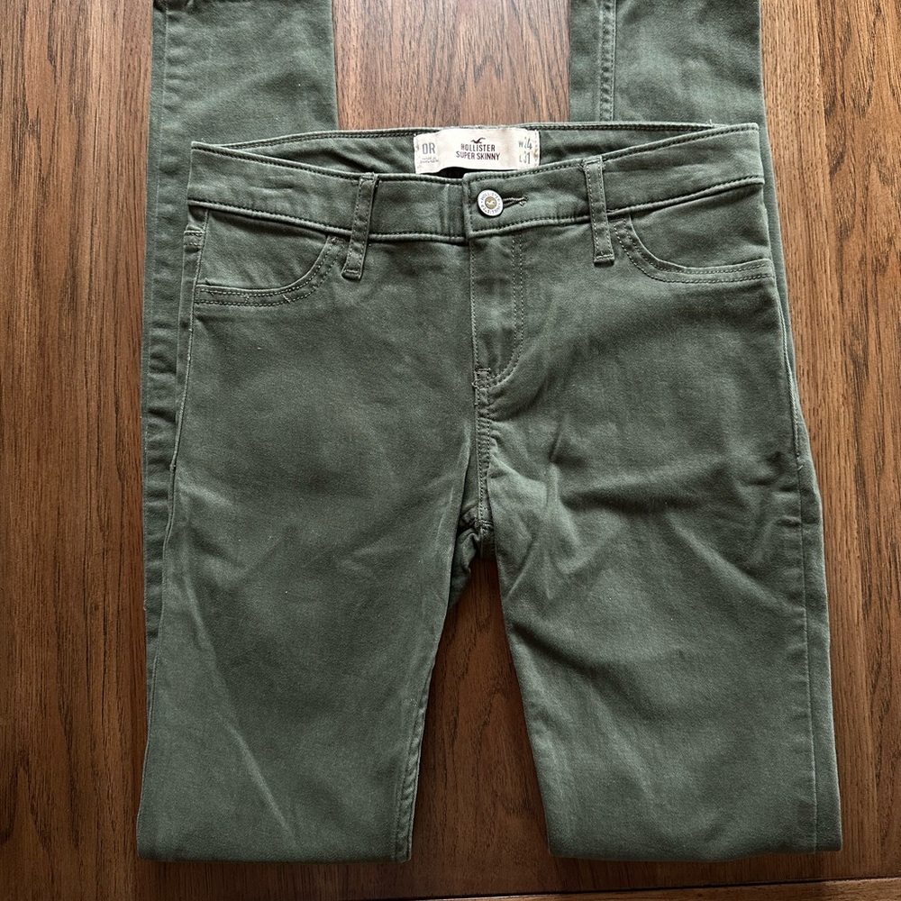Olive Green Women's Jeans